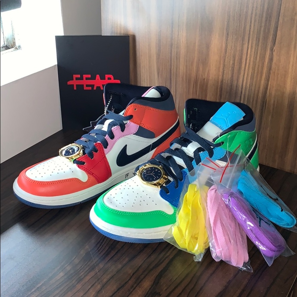 Melody Ehsani WMNS AIR JORDAN 1 MID FEARLESS